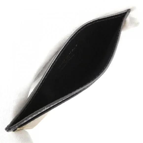 Louis Vuitton Monogram Reverse Card Case Holder LV Side Up Marron - Picture 5 of 5